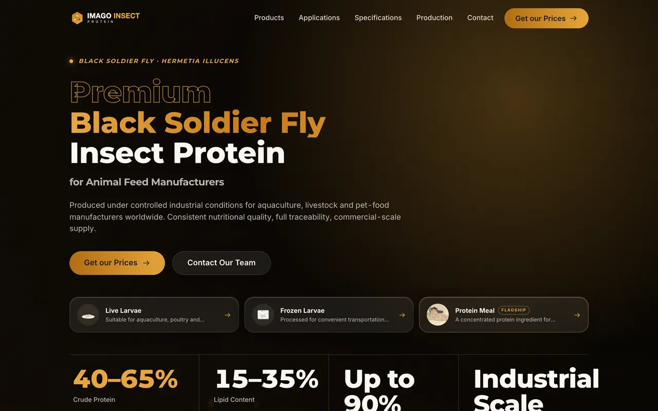 Imago Brand Sites — screenshot